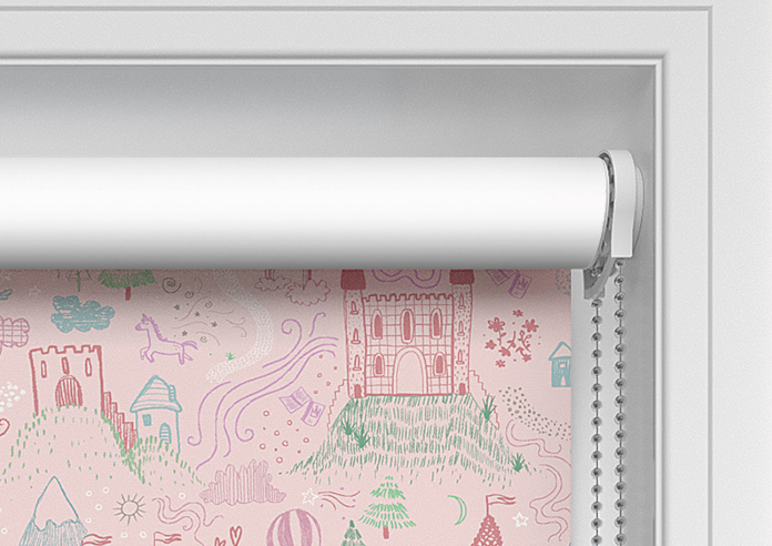 Fairy Kingdom, Princess Pink - Twist&Fit Roller Blind - Image 11